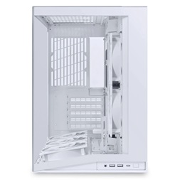 Lian Li O11D Mini V2 Flow Midi tower edzett üveg fehér ház