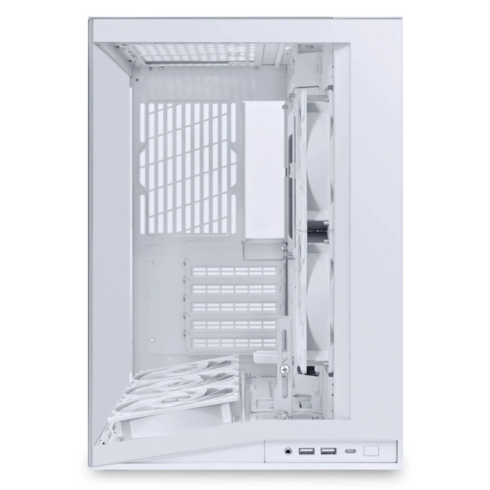 Lian Li O11D Mini V2 Flow Midi tower edzett üveg fehér ház