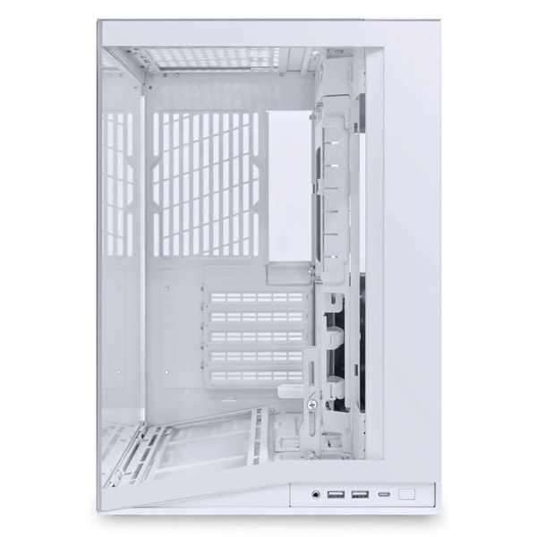Lian Li O11D Mini V2 Midi tower edzett üveg fehér ház