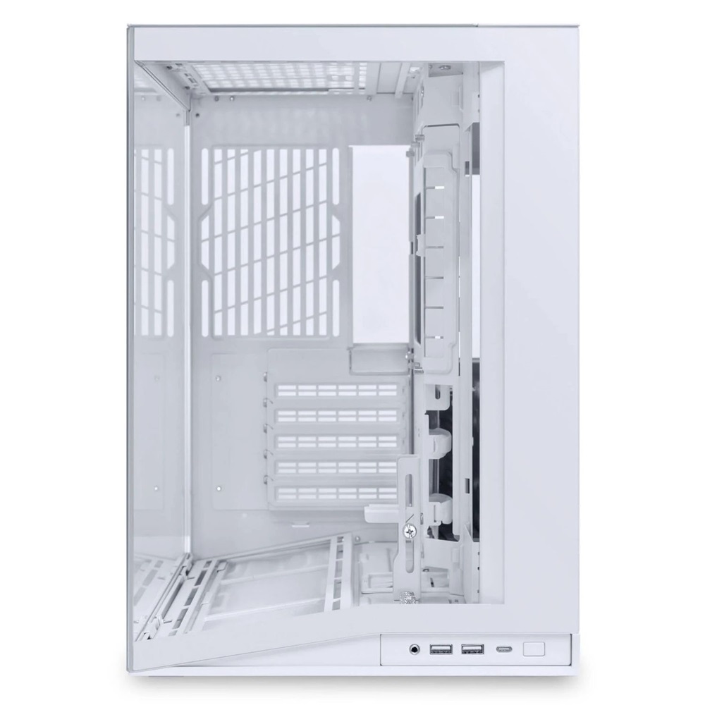 Lian Li O11D Mini V2 Midi tower edzett üveg fehér ház