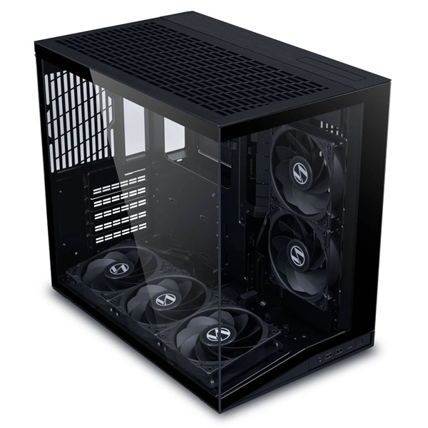 Lian Li O11D Mini V2 Midi tower edzett üveg fekete ház