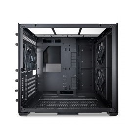 Lian Li O11 Air Mini fekete (táp nélküli) ablakos E-ATX ház