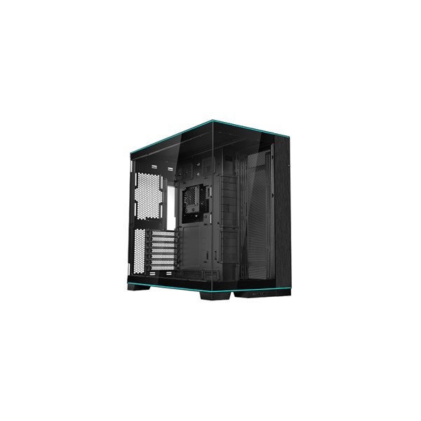 Lian Li O11 Dynamic EVO RGB TG fekete (táp nélküli) ablakos RGB E-ATX ház