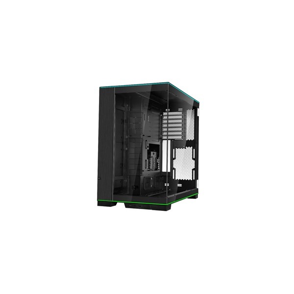 Lian Li O11 Dynamic EVO RGB TG fekete (táp nélküli) ablakos RGB E-ATX ház
