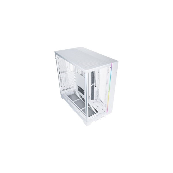Lian Li O11 Dynamic EVO XL TG fehér (táp nélküli) ablakos E-ATX ház