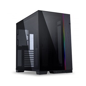 Lian Li O11 Dynamic EVO fekete (táp nélküli) ablakos E-ATX ház