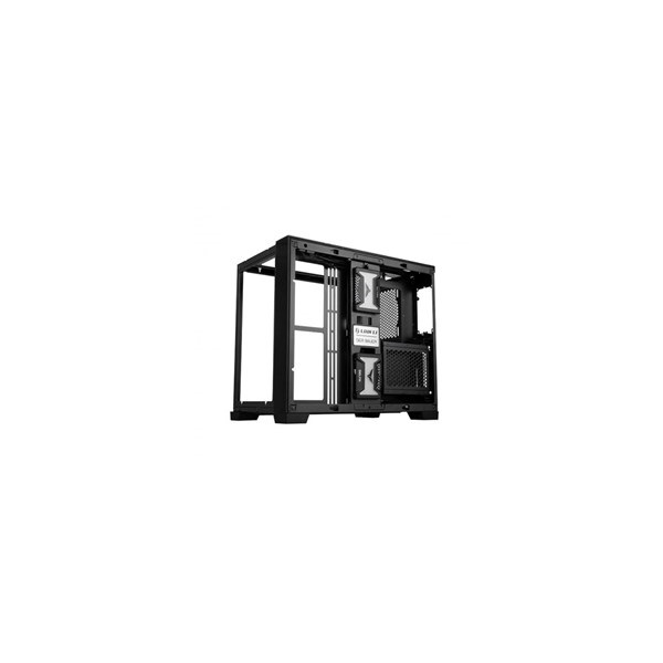 Lian Li O11 Dynamic Mini fekete (táp nélküli) ablakos mini-ITX ház