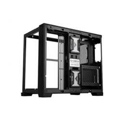 Lian Li O11 Dynamic Mini fekete (táp nélküli) ablakos mini-ITX ház