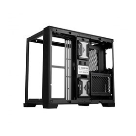 Lian Li O11 Dynamic Mini fekete (táp nélküli) ablakos mini-ITX ház
