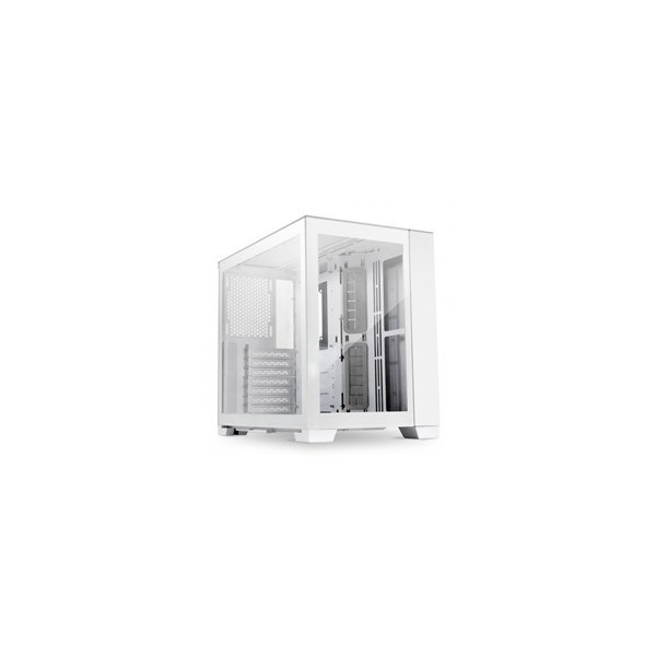 Lian Li O11 Dynamic Mini hófehér (táp nélküli) ablakos mini-ITX ház