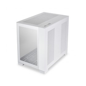 Lian Li O11 Dynamic Mini hófehér (táp nélküli) ablakos mini-ITX ház