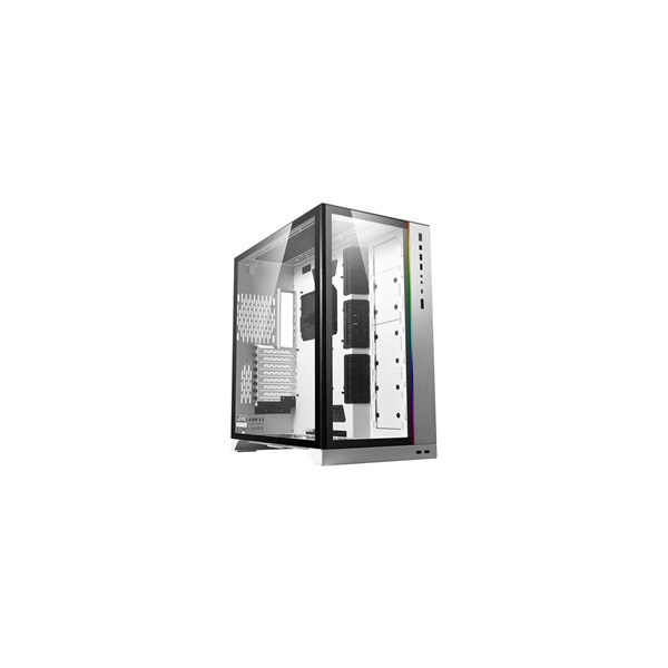Lian Li O11 Dynamic XL ROG fehér (táp nélküli) ablakos ATX ház