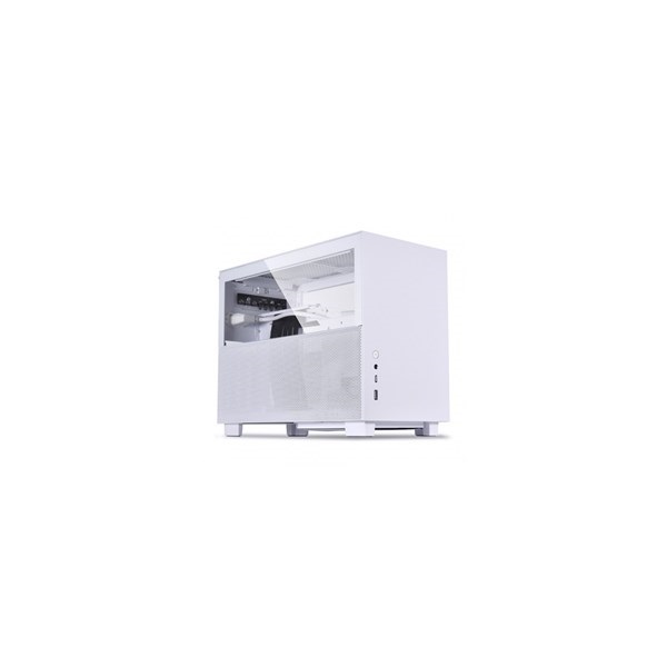 Lian Li Q58 fehér (táp nélküli) ablakos mini-ITX ház