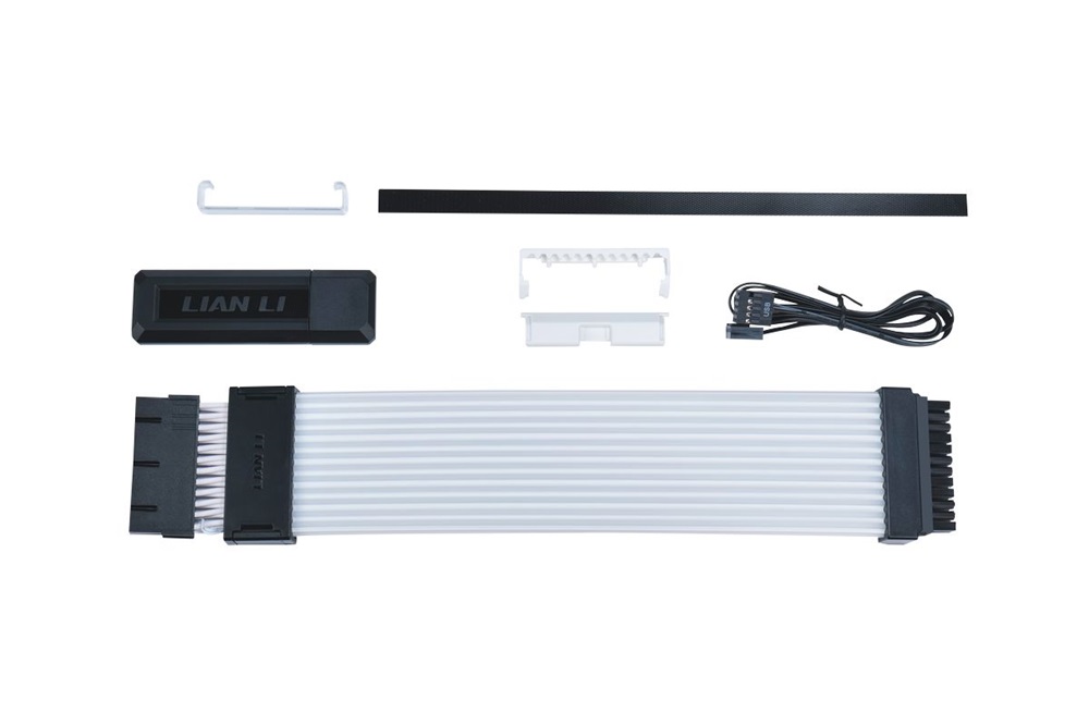 Lian Li Strimer Wireless 24P alaplapi tápkábel + kontroller