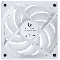Lian Li UNI FAN CL Wireless 120mm (fordított légáram) fehér ventilátor