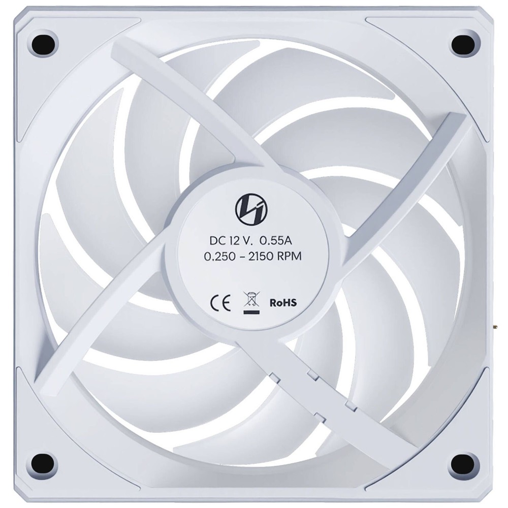 Lian Li UNI FAN CL Wireless 120mm (fordított légáram) fehér ventilátor