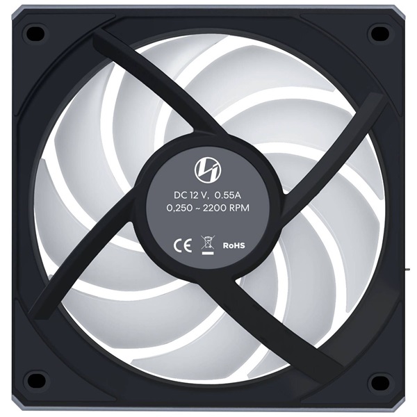 Lian Li UNI FAN CL Wireless 120mm (fordított légáram) fekete ventilátor