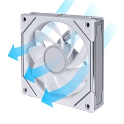 Lian Li UNI FAN SL-INF 3db 120mm PWM ARGB (fordított légáram) ventilátor + vezérlő