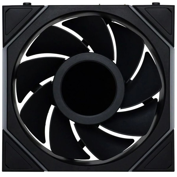 Lian Li UNI FAN TL-LCD Wireless 120mm (fordított légáram) fekete ventilátor