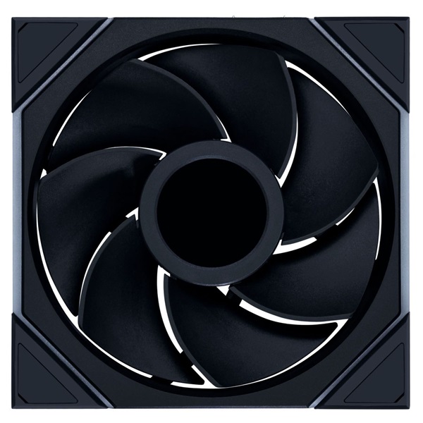 Lian Li UNI FAN TL LCD Wireless 140mm PWM ARGB (fordított légáram) fekete ventilátor