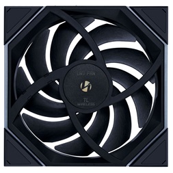 Lian Li UNI FAN TL Wireless 140mm PWM ARGB (fordított légáram) fekete ventilátor