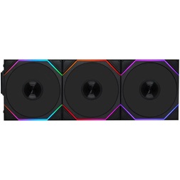 Lian Li UNI FAN TL Wireless 3db 120mm (fordított légáram) fekete ventilátor