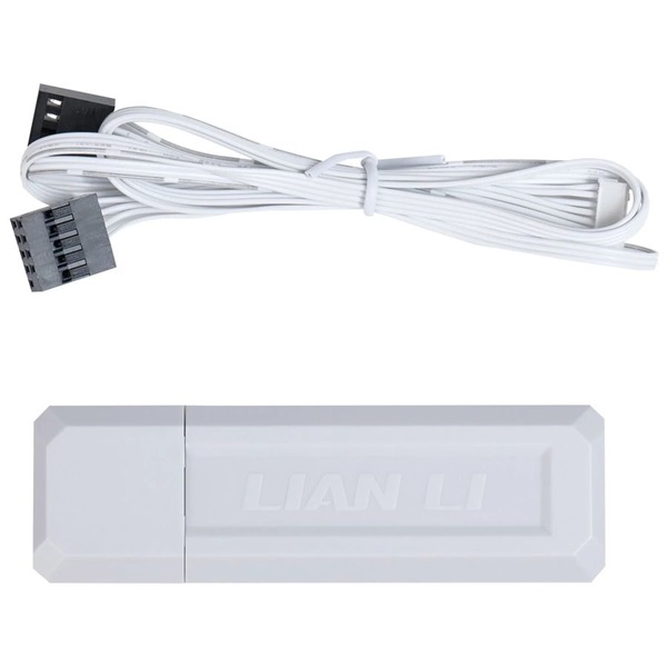 Lian Li UNI FAN Wireless Controler V2 fehér LED vezérlő