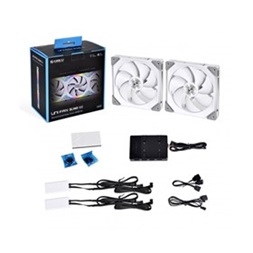 Lian Li UNI Fan 2db 140mm fehér ventilátor