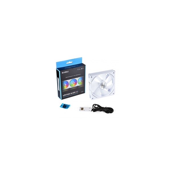 Lian Li UNI Fan AL120 120mm fehér ventilátor