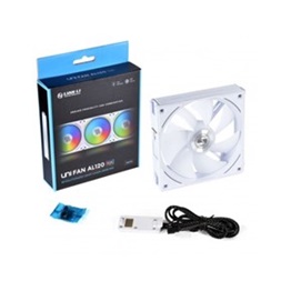 Lian Li UNI Fan AL120 120mm fehér ventilátor