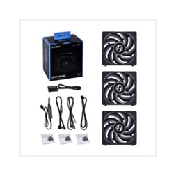 Lian Li UNI Fan P28 3db 120mm fekete ventilátor