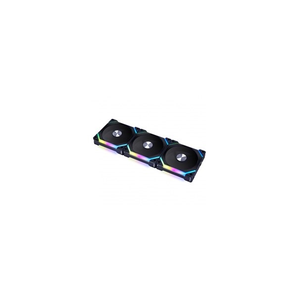 Lian Li UNI Fan SL120 V2 3db 120mm fekete ventilátor