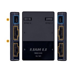 Lian Li UNI Fan SL120 V2 3db 120mm fekete ventilátor