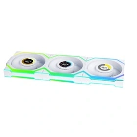 Lian Li UNI Fan SL Wireless LCD 120 Reverse Blade 3db 120mm PWM ARGB fehér ventilátor