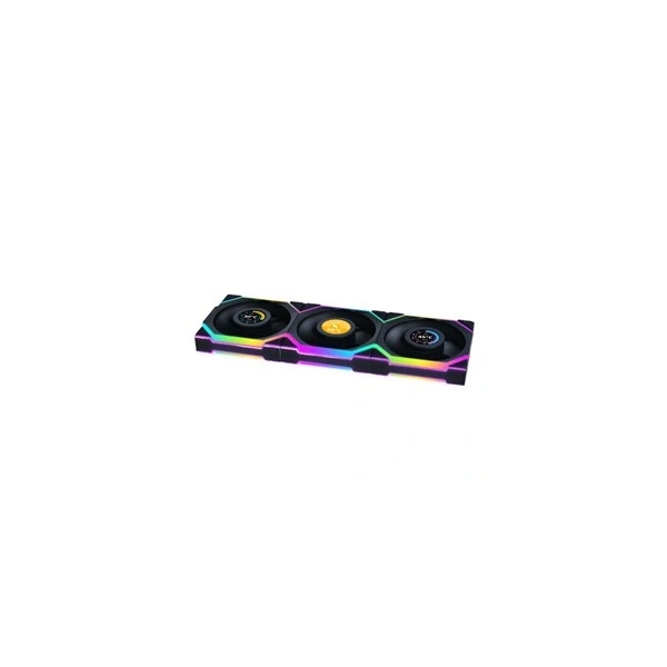 Lian Li UNI Fan SL Wireless LCD 120 Reverse Blade 3db 120mm PWM ARGB fekete ventilátor