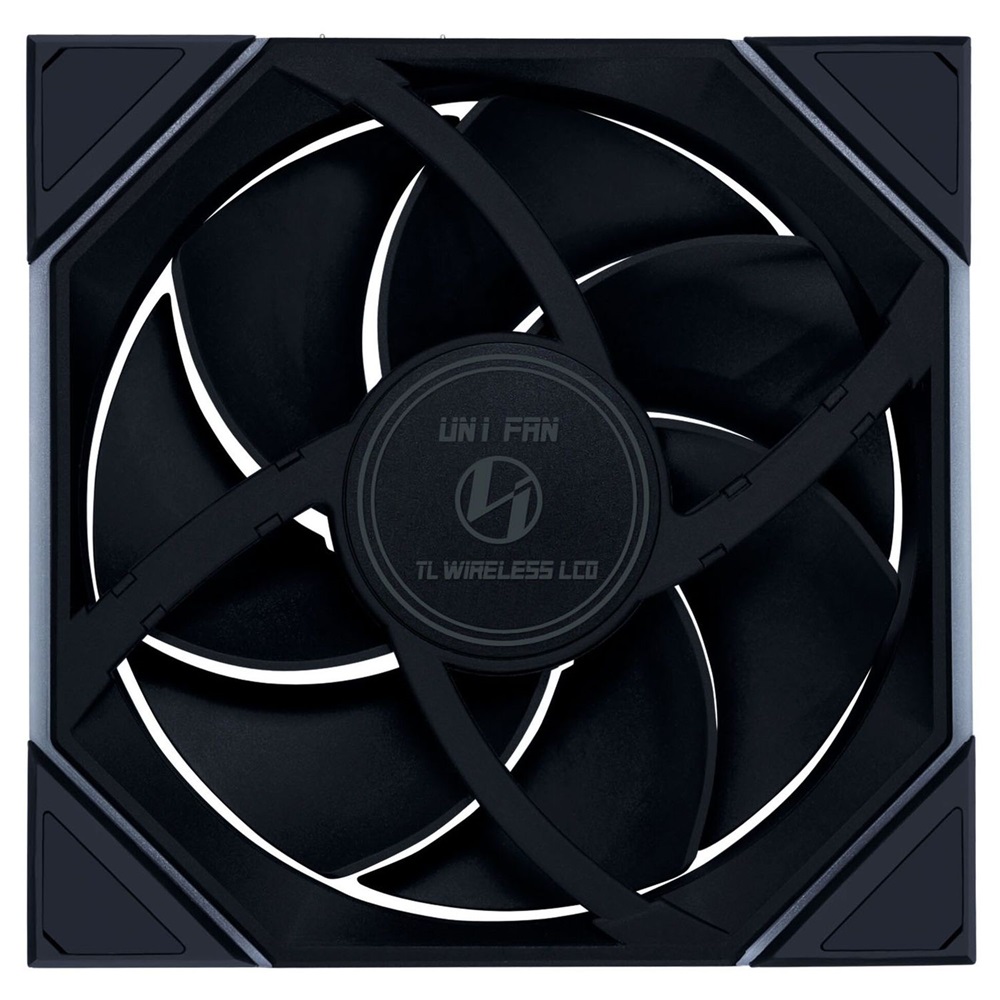 Lian Li UNI Fan TL140 LCD Wireless 140mm PWM fekete ventilátor
