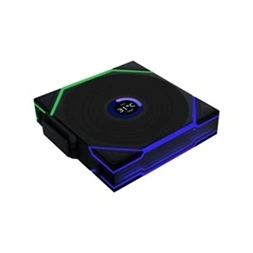 Lian Li UNI Fan TL Wireless LCD 120 120mm PWM ARGB fekete ventilátor