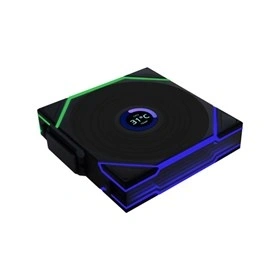 Lian Li UNI Fan TL Wireless LCD 120 120mm PWM ARGB fekete ventilátor