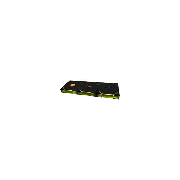 Lian Li UNI Fan TL Wireless LCD 120 Reverse Blade 3db 120mm PWM ARGB fekete ventilátor