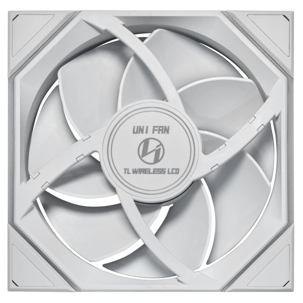 Lian Li UNI Fan TL Wireless LCD 140 Reverse Blade 120mm fehér ventilátor