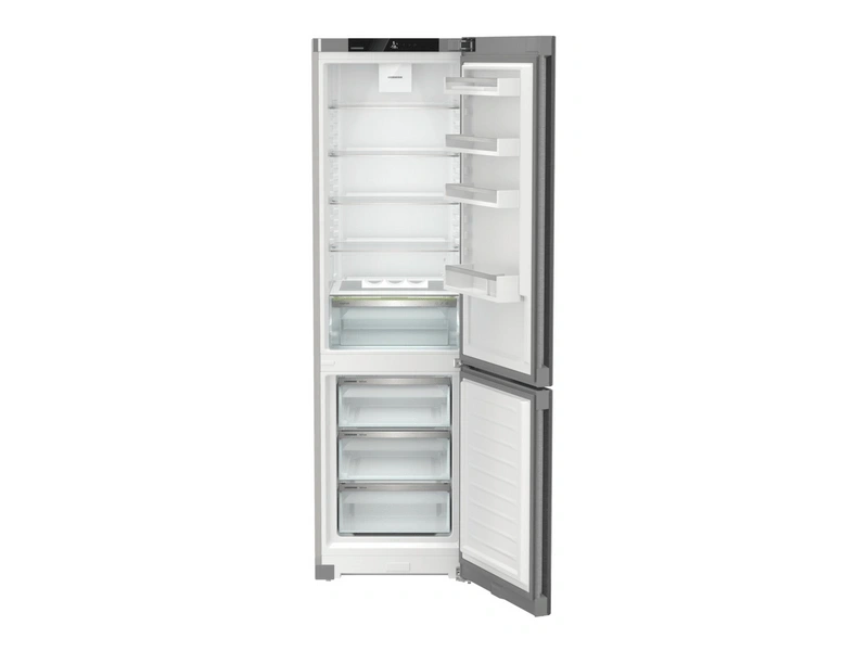 Liebherr CNsfd 5703 inox, alulfagyasztós, szabadonálló, Hűtő:268L, Fagyasztó:103L, hűtőszekrény