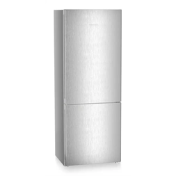 Liebherr CNsfd 7723 ezüst, alulfagyasztós, Hűtő:348L, Fagyasztó:138L, hűtőszekrény