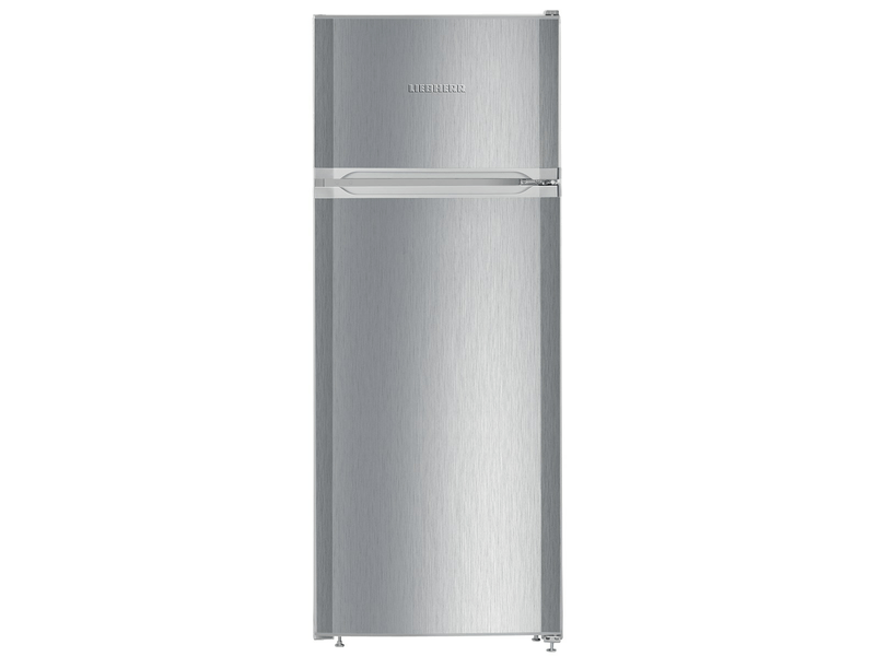 Liebherr CTPele231-26 inox, felülfagyasztós, Hűtő:190L, Fagyasztó:44L, Smartfrost hűtőszekrény