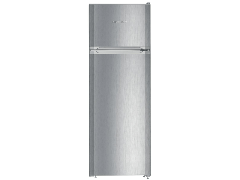 Liebherr CTPele251-26 inox, felülfagyasztós, Hűtő:219L, Fagyasztó:52L, hűtőszekrény