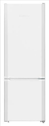 Liebherr CUe281-26 fehér, alulfagyasztós, Hűtő:212L, Fagyasztó:54L, Smartfrost hűtőszekrény
