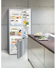 Liebherr CUele281-26 inox, alulfagyasztós, Hűtő:212L, Fagyasztó:54L, hűtőszekrény