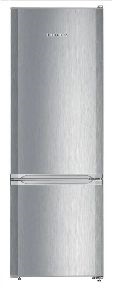 Liebherr CUele281-26 inox, alulfagyasztós, Hűtő:212L, Fagyasztó:54L, hűtőszekrény