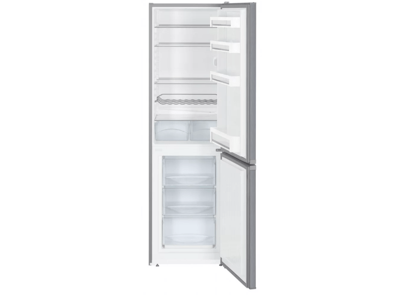Liebherr CUele331-26 inox, alulfagyasztós, Hűtő:212L, Fagyasztó:84L, hűtőszekrény (Újszerű)
