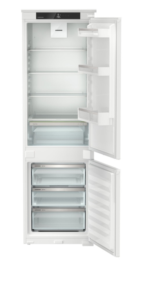 Liebherr IKGNS 51Vd03 fehér, alulfagyasztós, beépíthető, Hűtő:183L, Fagyasztó:70L, No frost hűtőszekrény