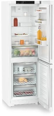Liebherr KGN 52Vd03 fehér, alulfagyasztós, Hűtő:227L, Fagyasztó:103L, hűtőszekrény (Újszerű)